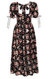 Hell Bunny Perfect Match Maxi Dress curvy cad back Hell Bunny Perfect Match Maxi Dress curvy cad back