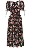 Hell Bunny Perfect Match Maxi Dress curvy cad Hell Bunny Perfect Match Maxi Dress curvy cad