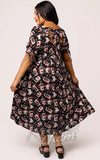 Hell Bunny Perfect Match Maxi Dress curvy back Hell Bunny Perfect Match Maxi Dress curvy back
