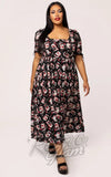 Hell Bunny Perfect Match Maxi Dress curvy Hell Bunny Perfect Match Maxi Dress curvy