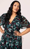 Hell Bunny Medea Dress curvy detail Hell Bunny Medea Dress curvy detail