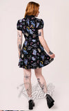 Hell Bunny Moonlit Mini Dress back Hell Bunny Moonlit Mini Dress back