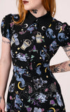 Hell Bunny Moonlit Mini Dress detail Hell Bunny Moonlit Mini Dress detail