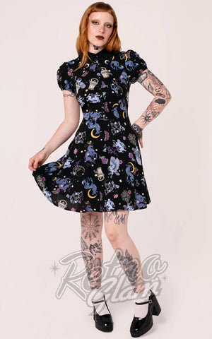 Hell Bunny Moonlit Mini Dress alternative Hell Bunny Moonlit Mini Dress alternative