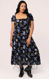 Hell Bunny Moonlit Maxi Dress curvy gothic Hell Bunny Moonlit Maxi Dress curvy gothic