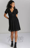 Hell Bunny Mortem Mini Dress in Black