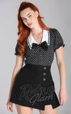 Hell Bunny Naomi Polka Dot Blouse Hell Bunny Naomi Polka Dot Blouse