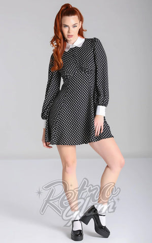 Hell Bunny Naomi Polka Dot 60s Dress Hell Bunny Naomi Polka Dot 60s Dress