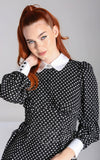 Hell Bunny Naomi Polka Dot 60s Dress mod Hell Bunny Naomi Polka Dot 60s Dress mod