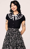 Hell Bunny Phantomette Blouse halloween Hell Bunny Phantomette Blouse halloween