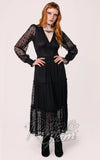 Hell Bunny Rhianne Dress in Black Lace Hell Bunny Rhianne Dress in Black Lace
