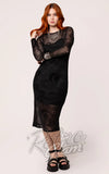 Hell Bunny Snake Charmer Mesh Dress gothic Hell Bunny Snake Charmer Mesh Dress gothic