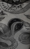 Hell Bunny Snake Charmer Mesh Top detail Hell Bunny Snake Charmer Mesh Top detail