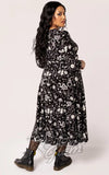 Hell Bunny Star Sign Maxi Dress plus size back Hell Bunny Star Sign Maxi Dress plus size back