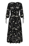 Hell Bunny Star Sign Maxi Dress detail back Hell Bunny Star Sign Maxi Dress detail back