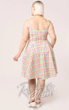 Hell Bunny Suzon Dress curvy back Hell Bunny Suzon Dress curvy back