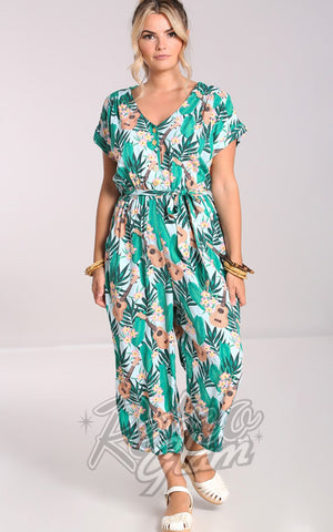Hell Bunny Ukulele Jumpsuit - XL left only Hell Bunny Ukulele Jumpsuit - XL left only
