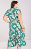 Hell Bunny Ukulele Jumpsuit curvy back Hell Bunny Ukulele Jumpsuit curvy back