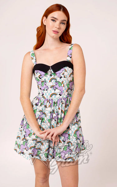 Hell Bunny Unicorn Mini Dress – Retro Glam
