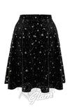 Hell Bunny Vela Velvet Skirt detail Hell Bunny Vela Velvet Skirt detail