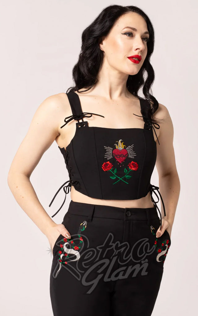 Hell Bunny Viva Maria Corset Hell Bunny Viva Maria Corset
