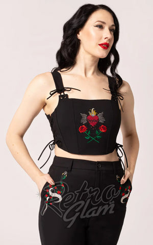 Hell Bunny Viva Maria Corset Hell Bunny Viva Maria Corset