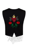 Hell Bunny Viva Maria Waistcoat detail back Hell Bunny Viva Maria Waistcoat detail back