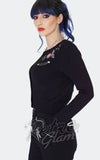 Jawbreaker Western Flowers Cardigan side Jawbreaker Western Flowers Cardigan side