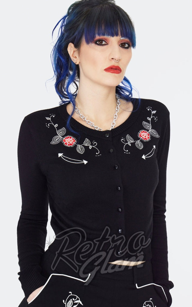 Jawbreaker Western Flowers Cardigan - M & L left only Jawbreaker Western Flowers Cardigan - M & L left only