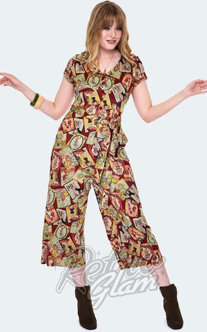 Voodoo Vixen Scattered Tarot Jumpsuit Voodoo Vixen Scattered Tarot Jumpsuit