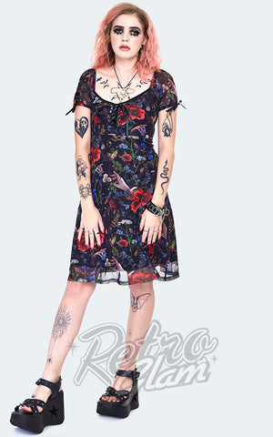 Jawbreaker Night Meadow Skater Dress Jawbreaker Night Meadow Skater Dress