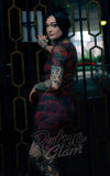 Jawbreaker Snake Bite Dress model back Jawbreaker Snake Bite Dress model back