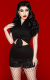Katakomb Connie Shorts in Black set Katakomb Connie Shorts in Black set