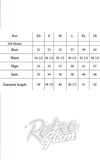 Katakomb Jailhouse Dress size chart Katakomb Jailhouse Dress size chart