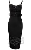 Katakomb Love Bites Pencil Dress in Black detail Katakomb Love Bites Pencil Dress in Black detail