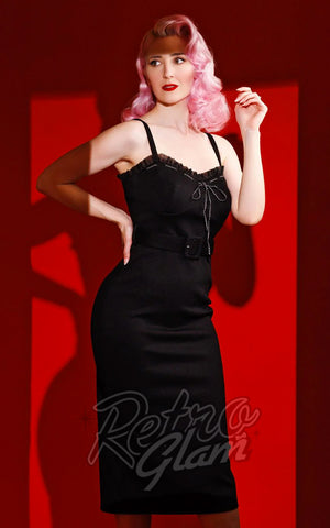 Katakomb Love Bites Pencil Dress in Black Katakomb Love Bites Pencil Dress in Black