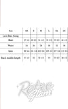 Katakomb Love Bites Swing Dress size chart Katakomb Love Bites Swing Dress size chart