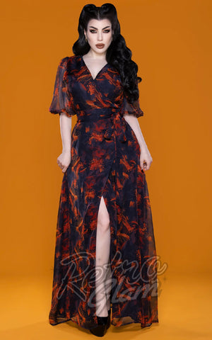 Katakomb Winona Maxi Dress in Autumn Leaves Katakomb Winona Maxi Dress in Autumn Leaves