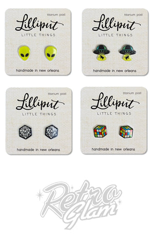 Lilliput Stud Earrings - Pop Culture