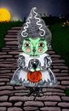 Bride frankenstein halloween brooch Bride frankenstein halloween brooch