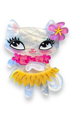 Lipstick & Chrome X Miss Fluff Tiki Hula Kitty Lipstick & Chrome X Miss Fluff Tiki Hula Kitty