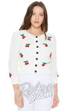 Mak Cherry Cardigan in Ivory Mak Cherry Cardigan in Ivory