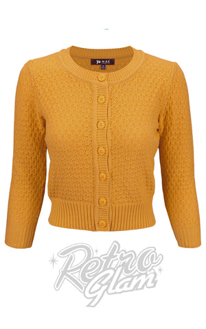 Mak Textured Cardigan in Bronze Mak Textured Cardigan in Bronze