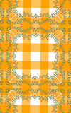 Miss Lulo Ayla Shirt in Orange Gingham fabric Miss Lulo Ayla Shirt in Orange Gingham fabric
