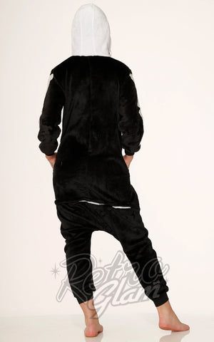 Orchid Bloom Skeleton Onesie back Orchid Bloom Skeleton Onesie back