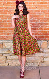 Retrolicious Midi Dress in Celestial Print - L left only Retrolicious Midi Dress in Celestial Print - L left only