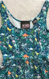 Retrolicious Fit & Flare Dress in Dino Print bodice Retrolicious Fit & Flare Dress in Dino Print bodice