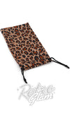 brown leopard pouch brown leopard pouch