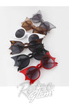 Bolted Bat Wing Round Sunglasses Bolted Bat Wing Round Sunglasses