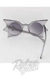 Bolted Bat Wing Round Sunglasses grey Bolted Bat Wing Round Sunglasses grey